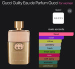 Gucci I0090517 Guilty Pour Femme Eau de Parfum for Women, 3.0 oz (90 ml)