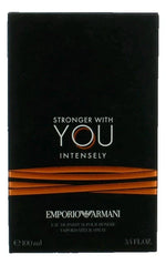 Stronger With You Intensely by Emporio Armani, EDP Spray Men, 3.4 oz (100 ml)