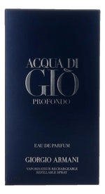 Acqua di Giò Profondo by Giorgio Armani, EDP Spray for Men, 3.3 oz (100 ml)